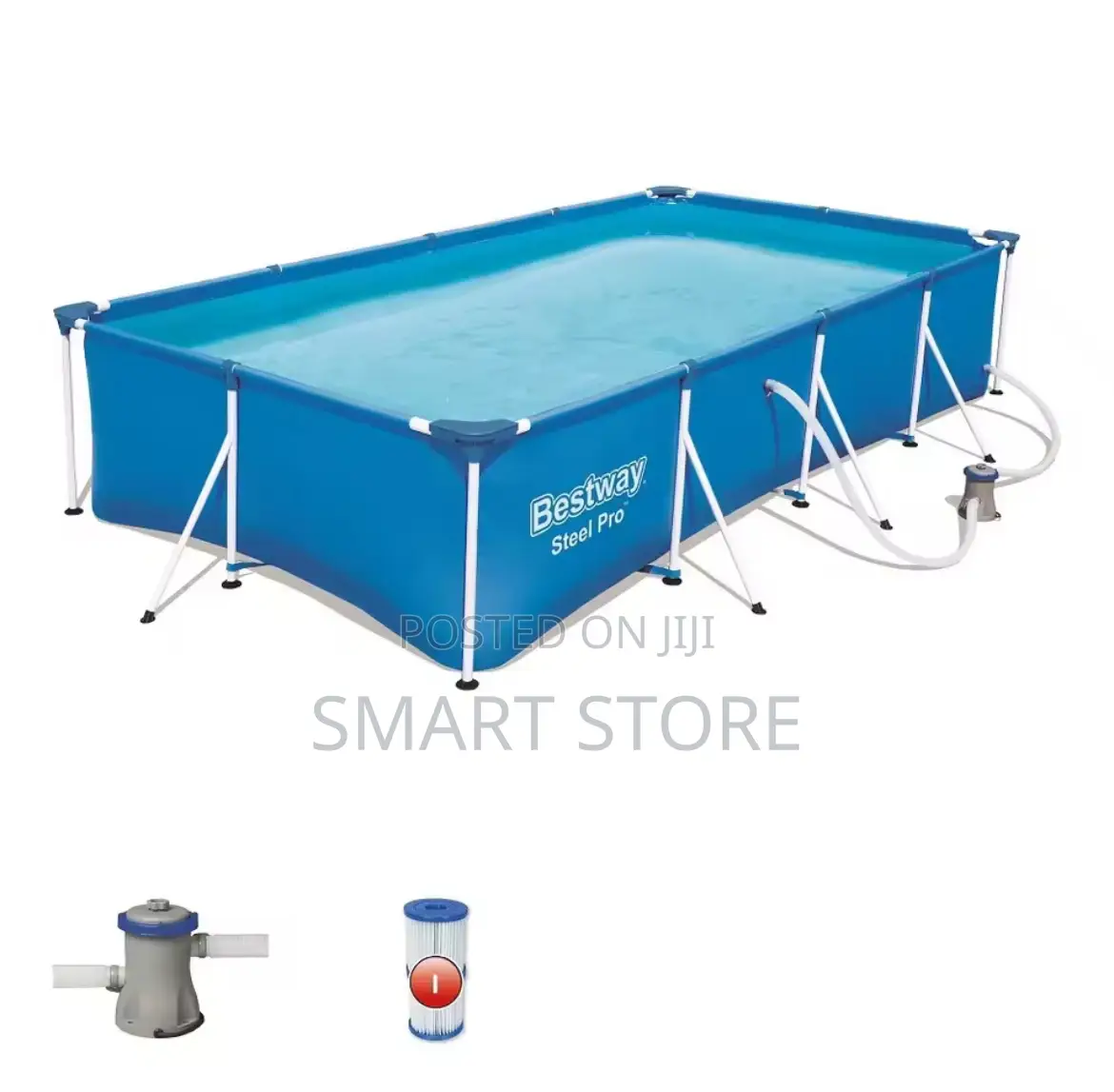 Bestway Steel Pro Swimming Pool 400×211×81cm