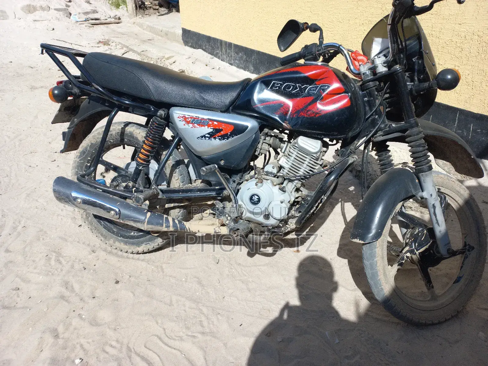 Bajaj Boxer X125 2019 Red