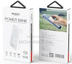 Yesido Yp29 Magsafe Powerbank 5000mah Battery Wireless