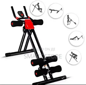 Vertical Abdomen Ab Roller Coaster Machine