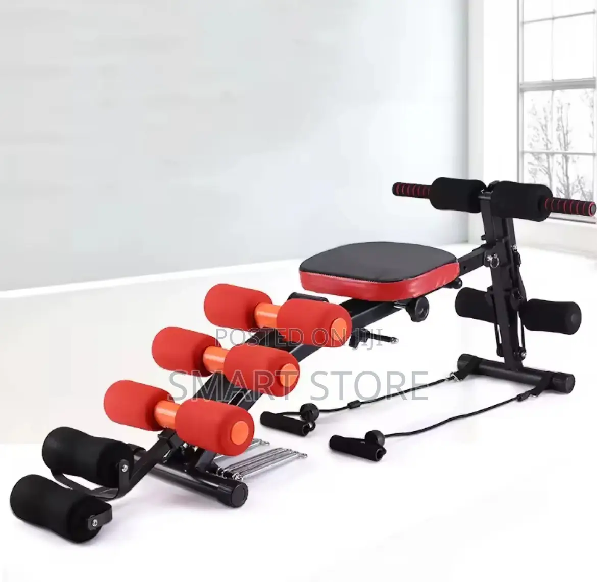 Multifunctional Sit-Up Ab Machine – Home Fitness Equipment