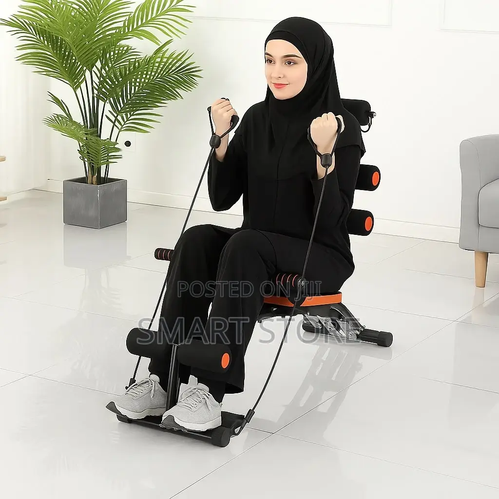 Multifunctional Sit-Up Ab Machine – Home Fitness Equipment
