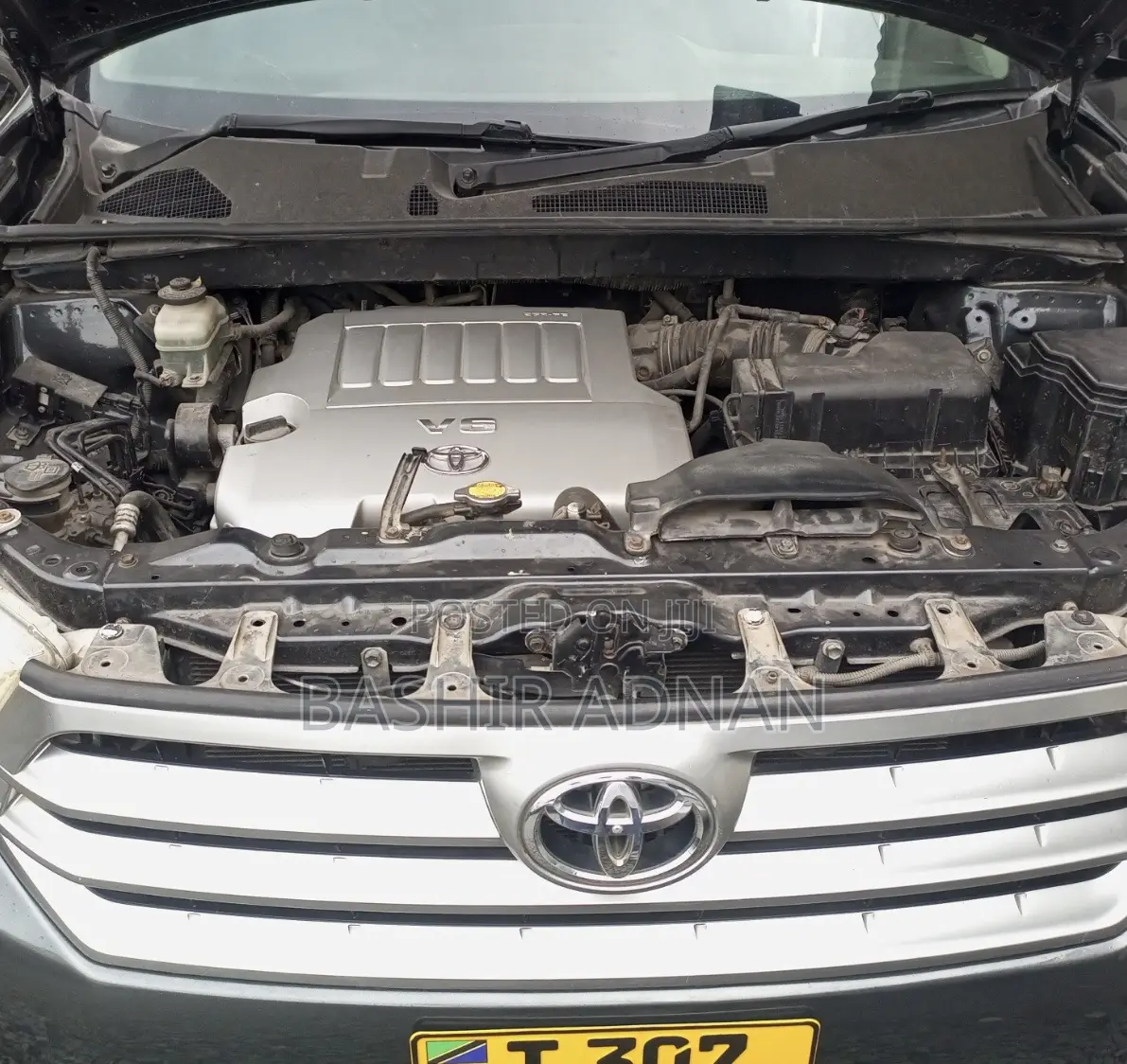 Toyota Kluger 2011 Gray