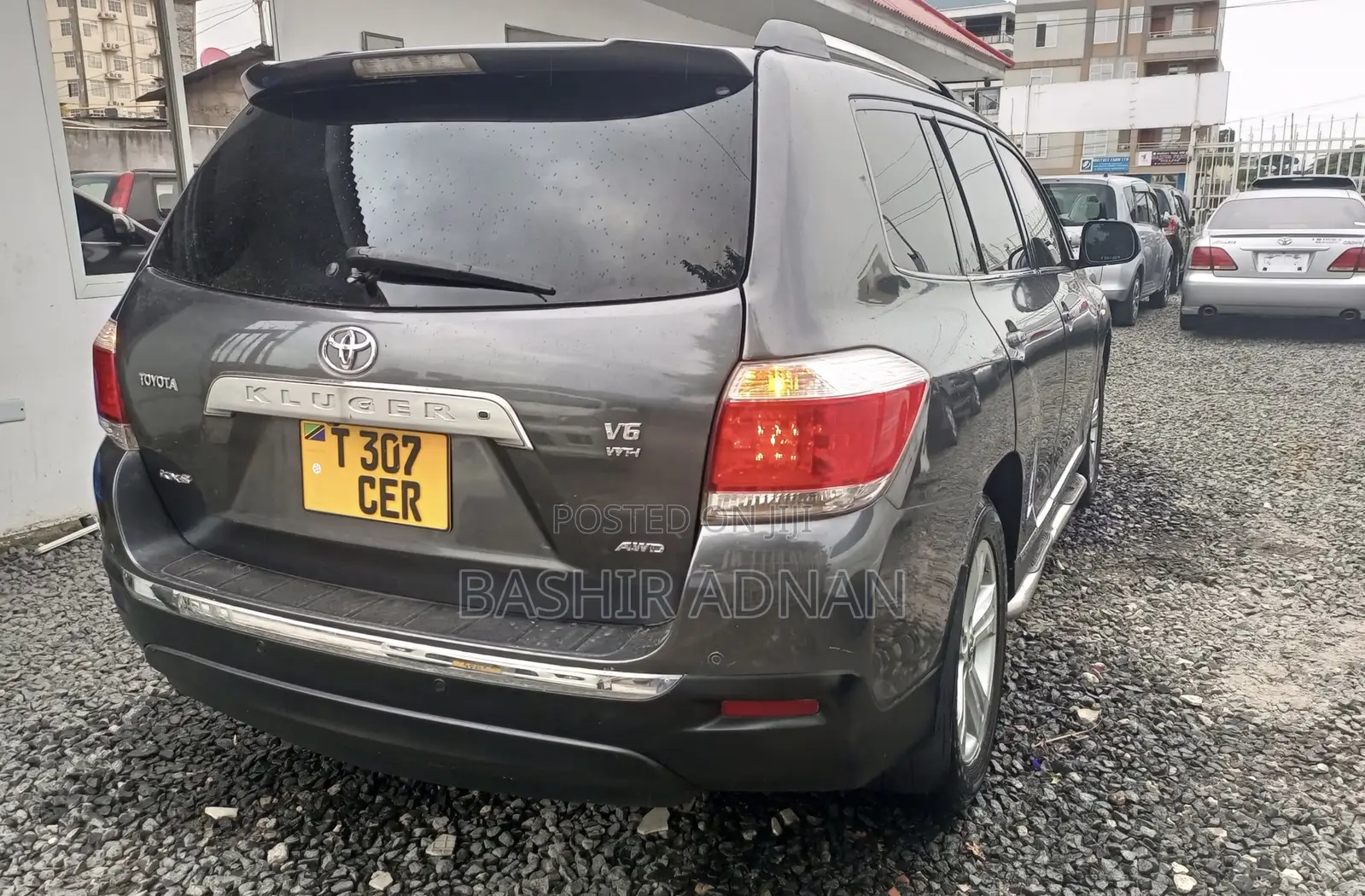 Toyota Kluger 2011 Gray
