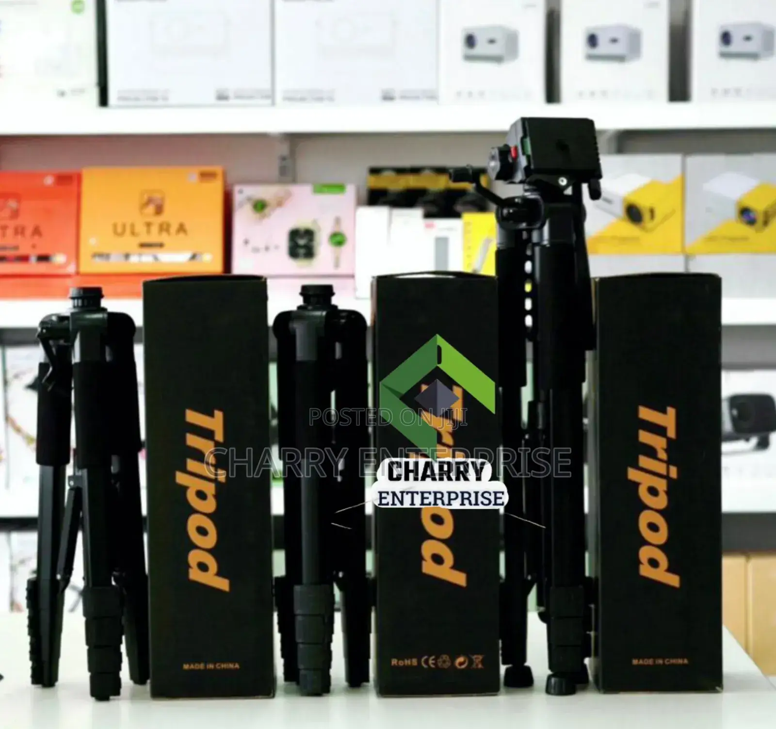 Original D20 Tripod Stand Heavy Duty 0.5m Camera, Phone, R/L