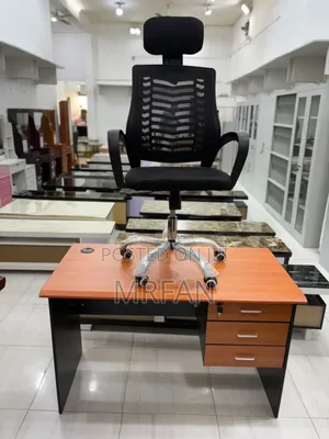 Office Table P34 1.2 Metre Na Office Chair 5003