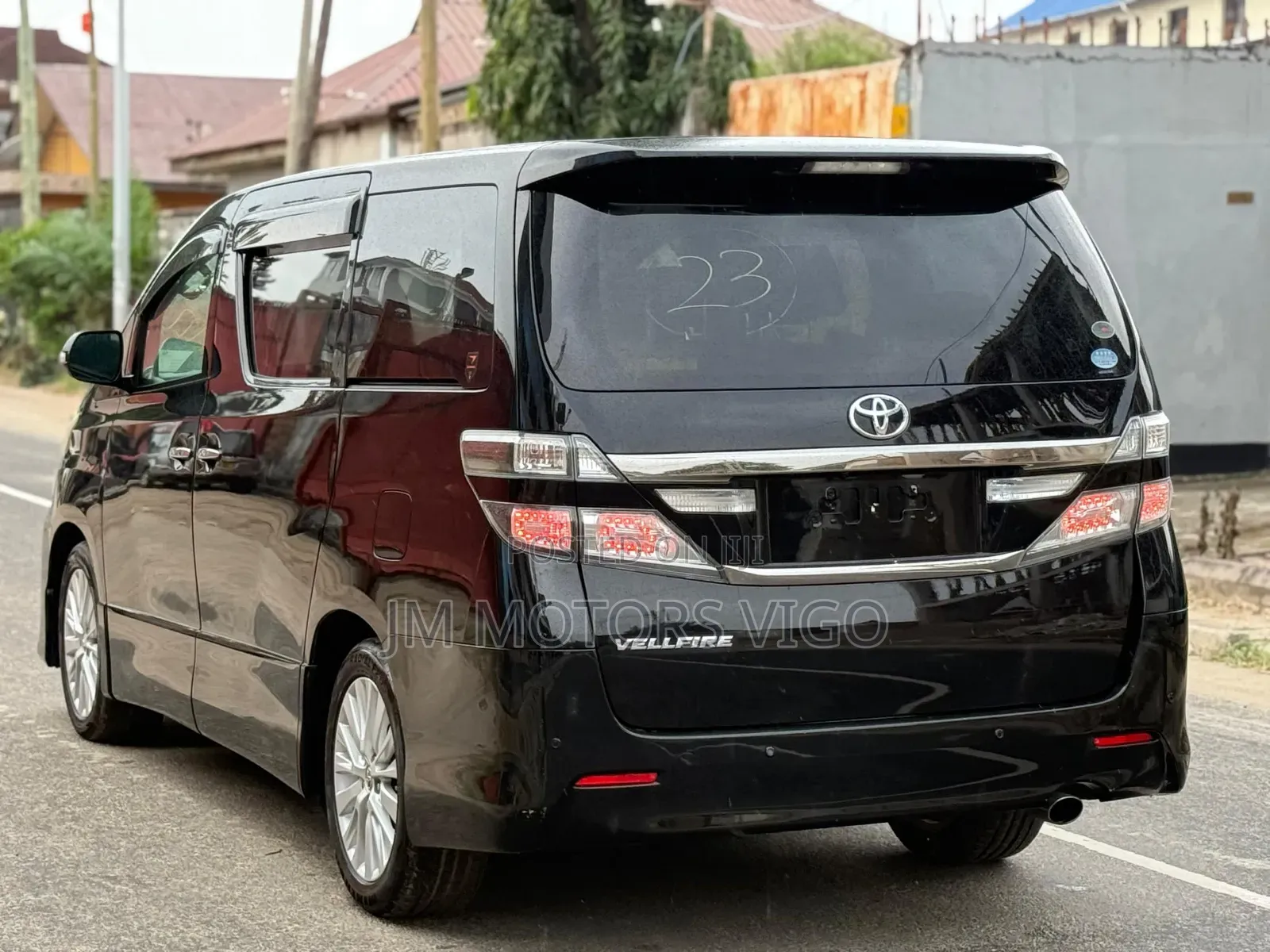 Toyota Vellfire 2012 Burgundy