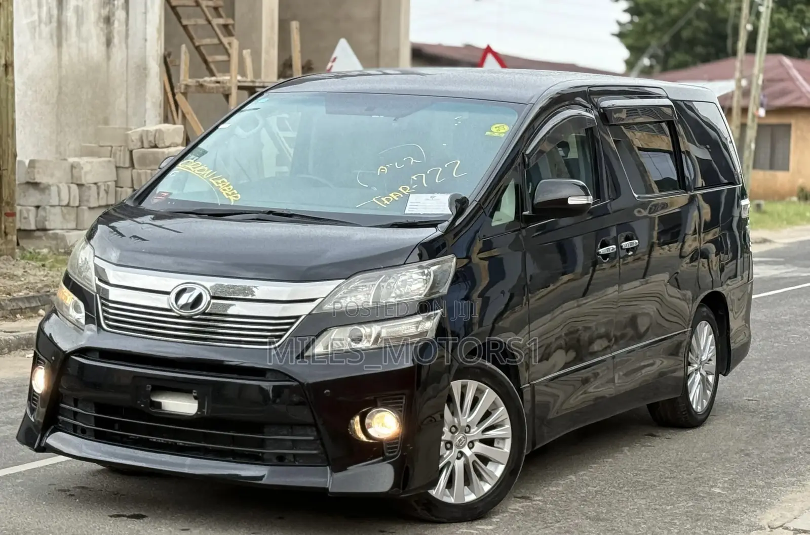Toyota Vellfire 2012 Black