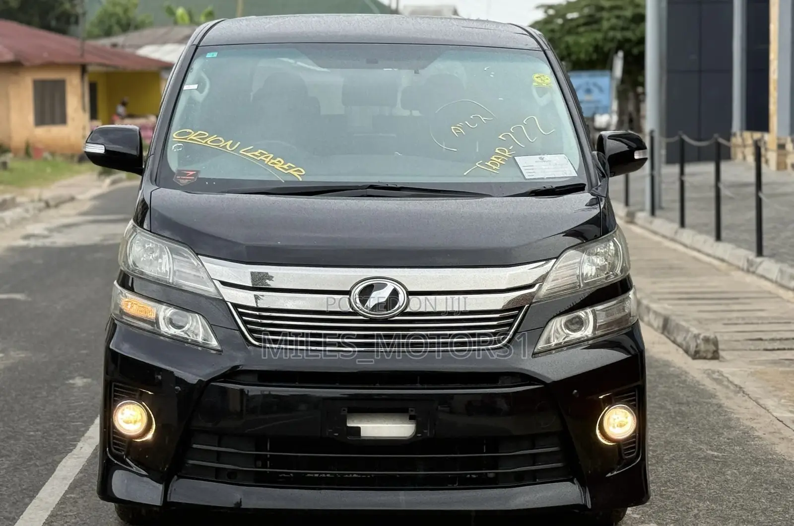 Toyota Vellfire 2012 Black