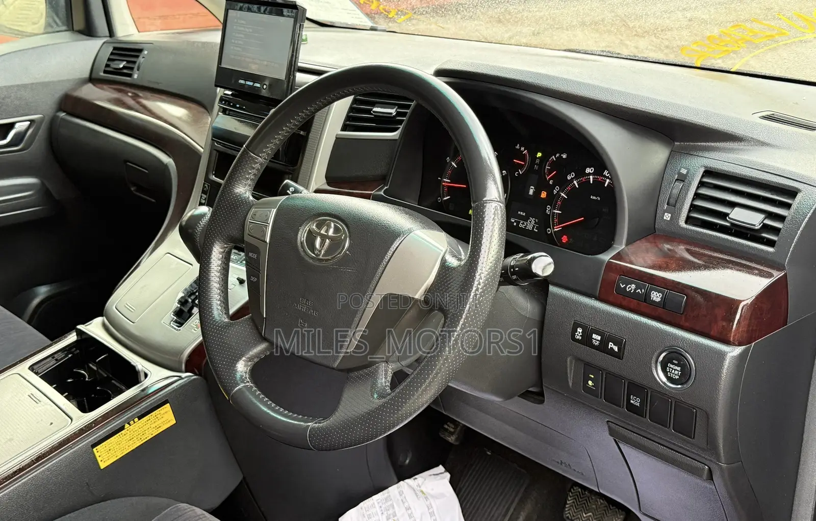 Toyota Vellfire 2012 Black