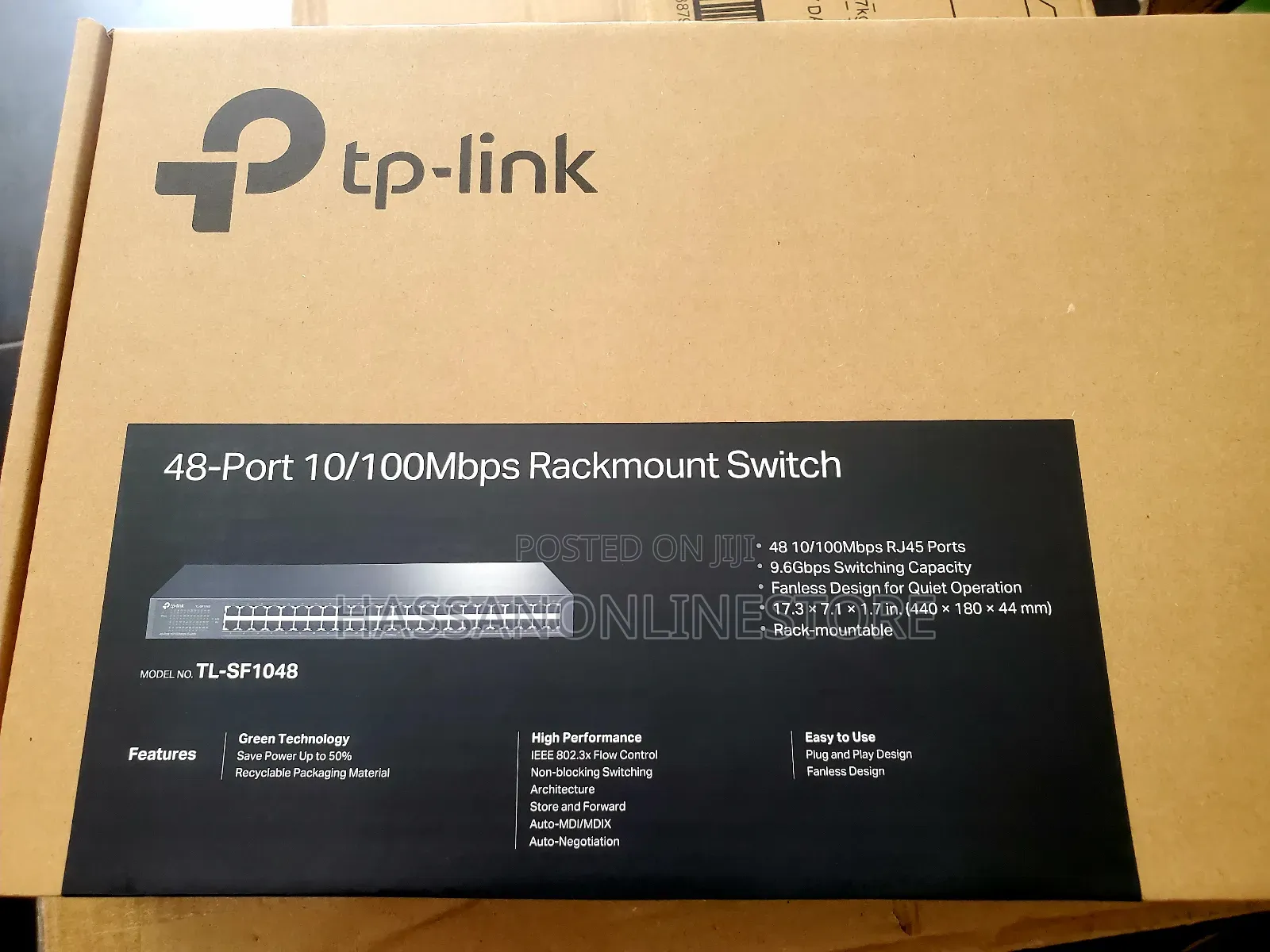 Tp-Link Tl-Sf1048 48-Port 10/100mbps Rackmount Switch