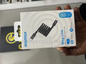 Momax Mag Link 60w Usb -C to Usb C Magnetic Cable 1m