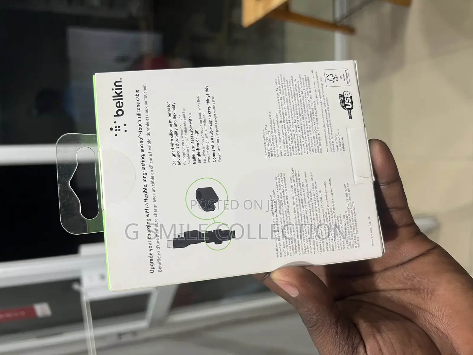 Belkin Original Cable Usb-a to Usb C Cable