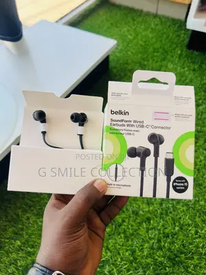 Belkin Soundform Wired Earbuds With Usb C Connector