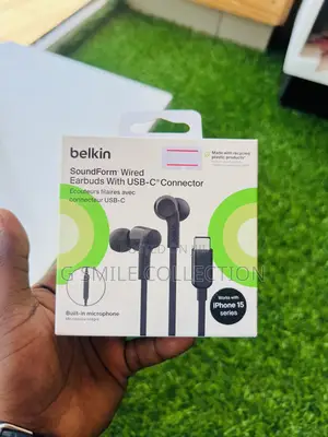 Belkin Soundform Wired Earbuds With Usb C Connector