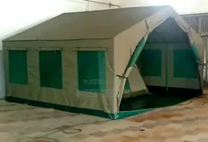 Camping Tent Installation in Tanzania
