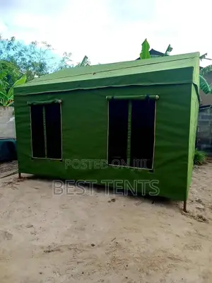 Camping Tent Installation in Tanzania