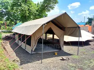 Camping Tent Installation in Tanzania