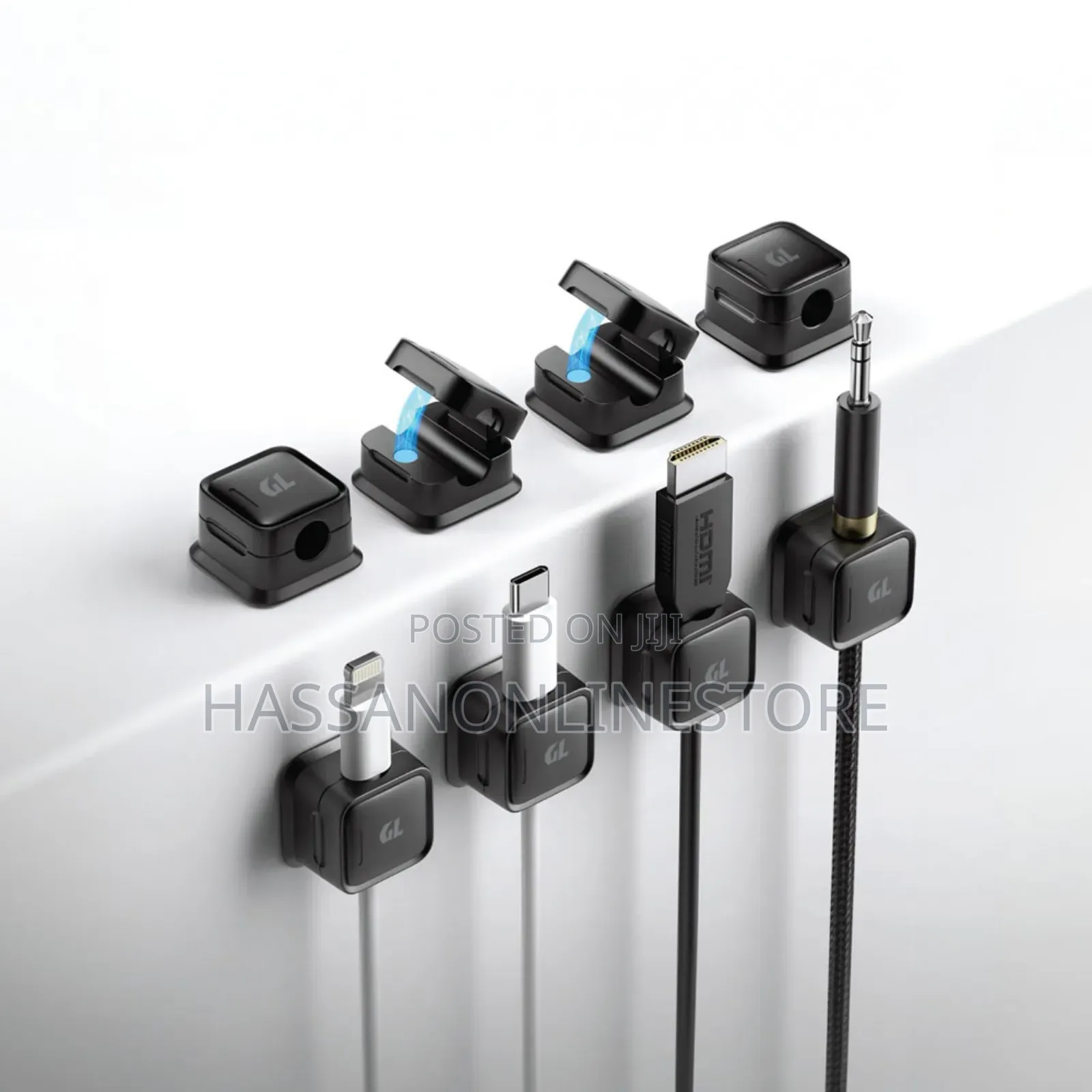 Green Lion Magnetic Clip Cable Organizer 10 PCS / Set