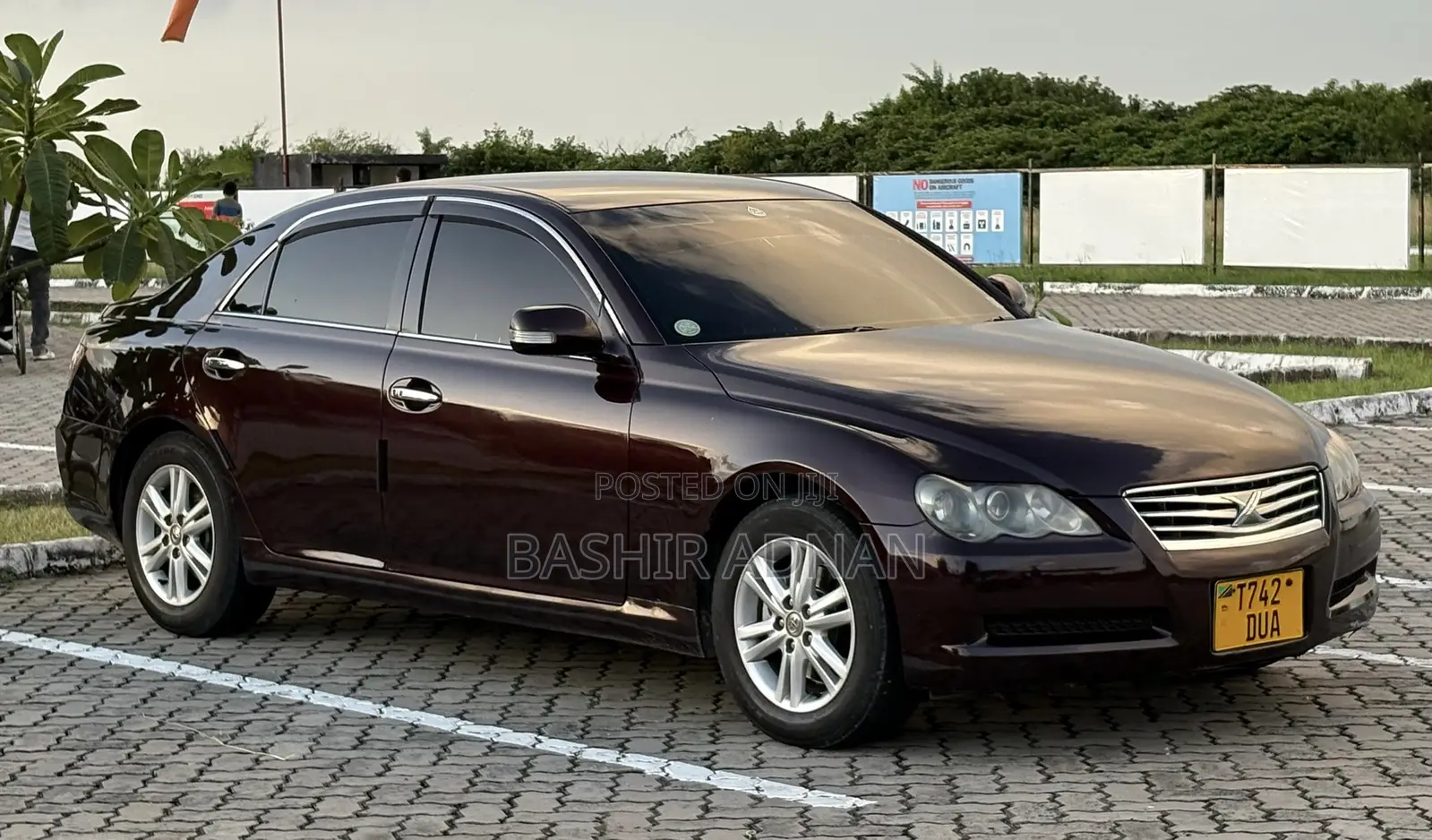 Toyota Mark X 2.5 RWD 2007 Burgundy
