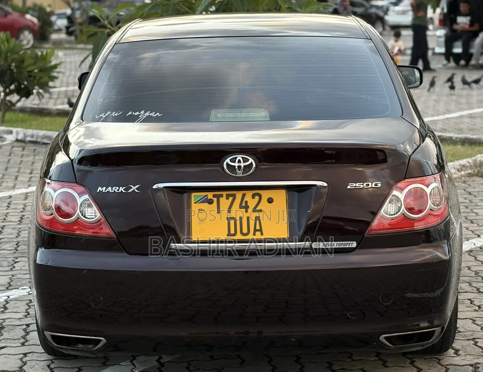 Toyota Mark X 2.5 RWD 2007 Burgundy