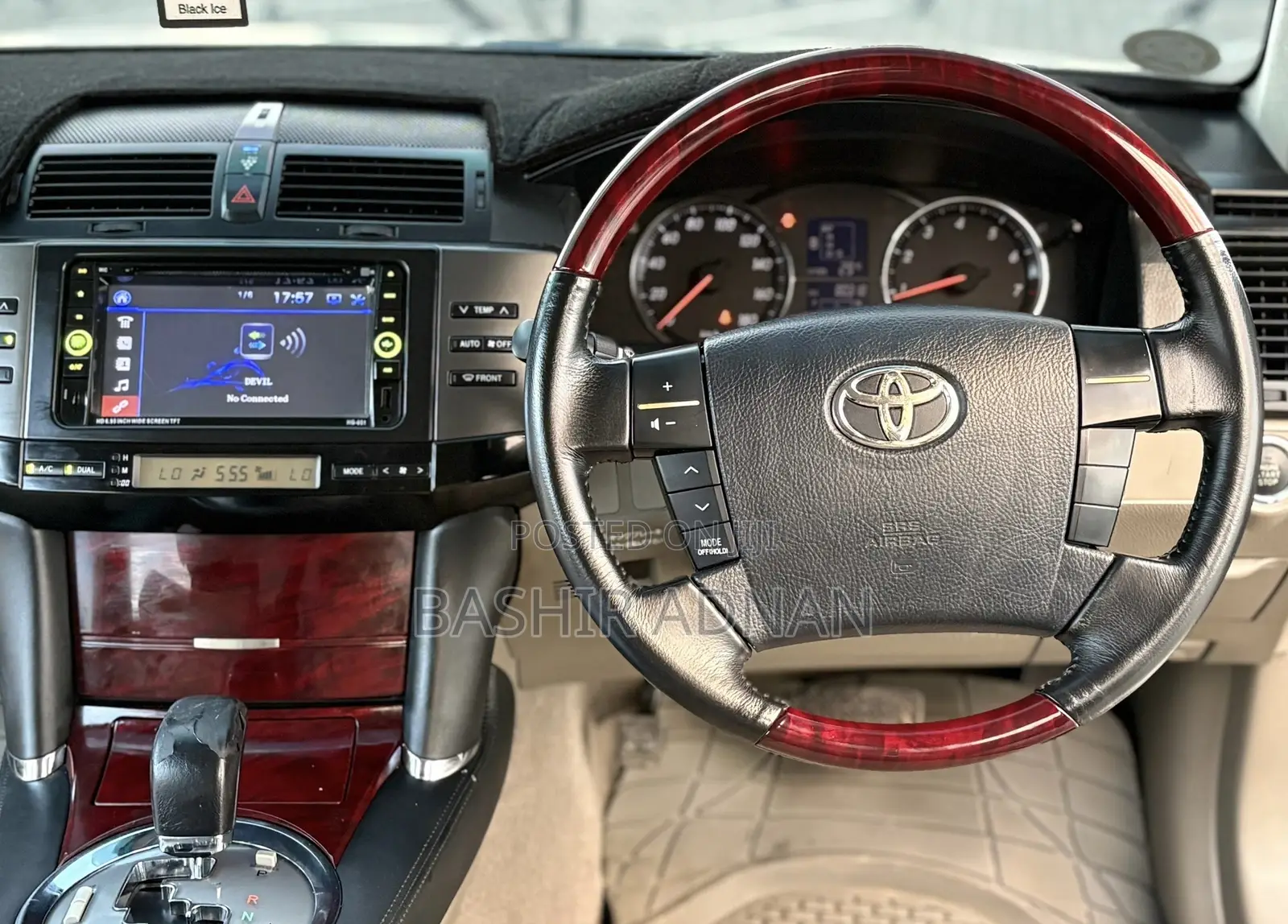 Toyota Mark X 2.5 RWD 2007 Burgundy
