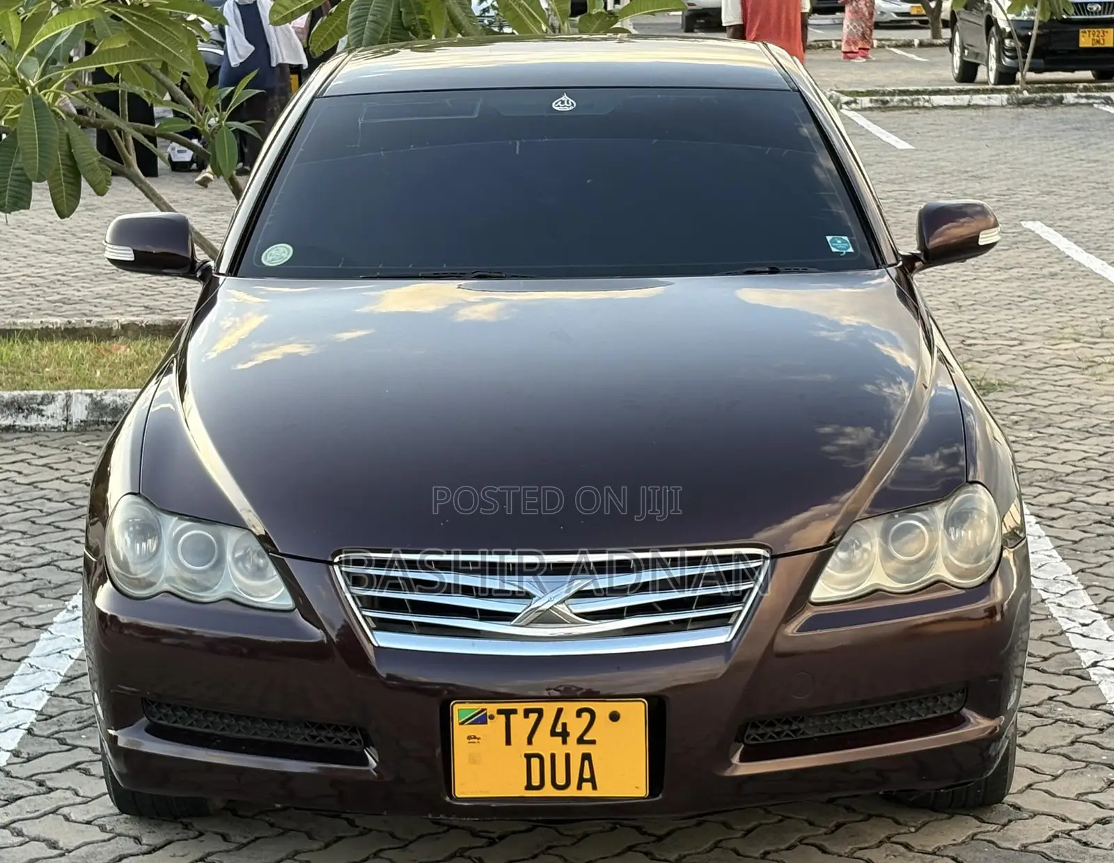 Toyota Mark X 2.5 RWD 2007 Burgundy