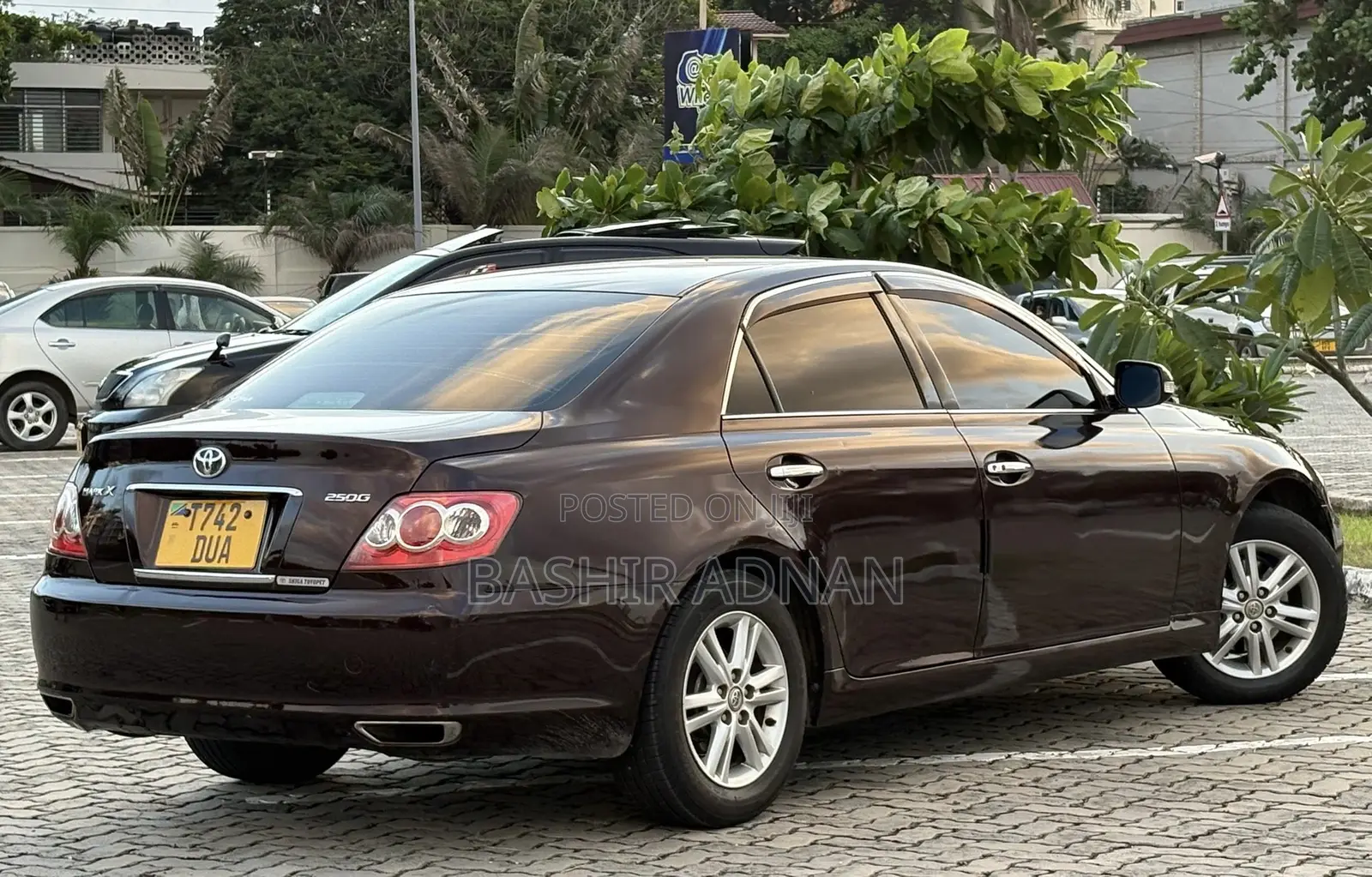 Toyota Mark X 2.5 RWD 2007 Burgundy