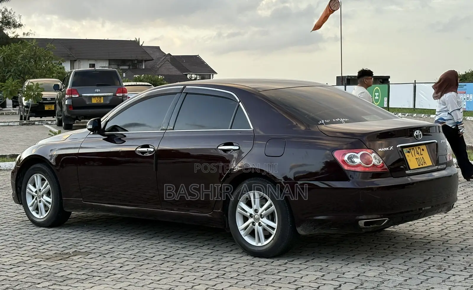 Toyota Mark X 2.5 RWD 2007 Burgundy