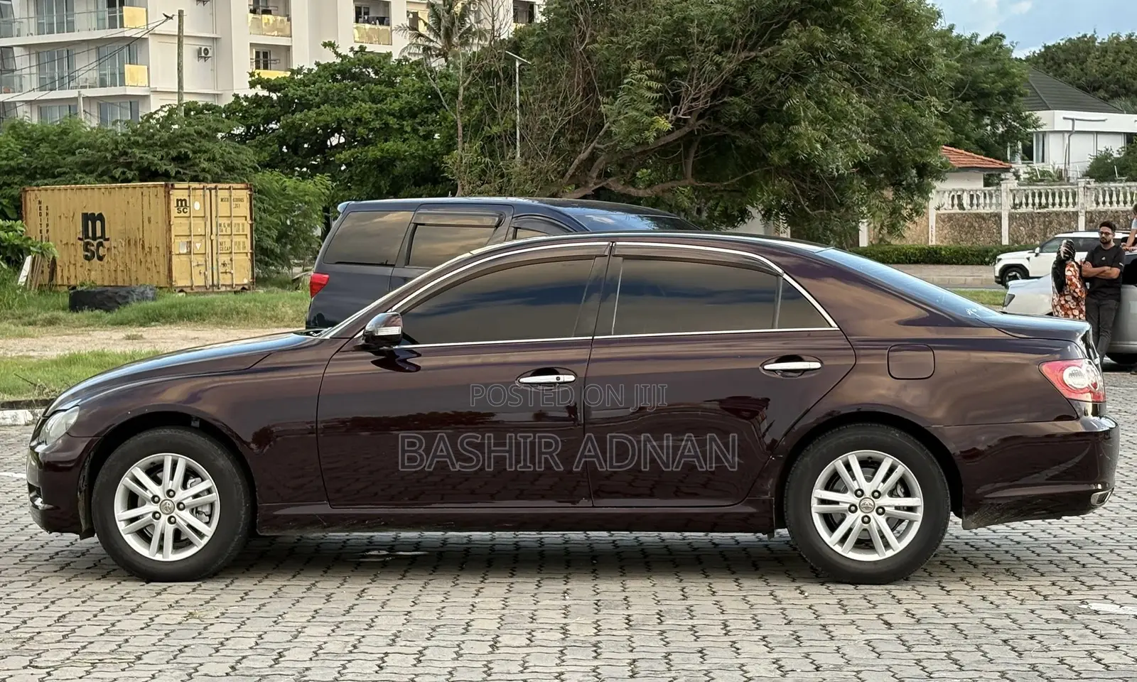 Toyota Mark X 2.5 RWD 2007 Burgundy