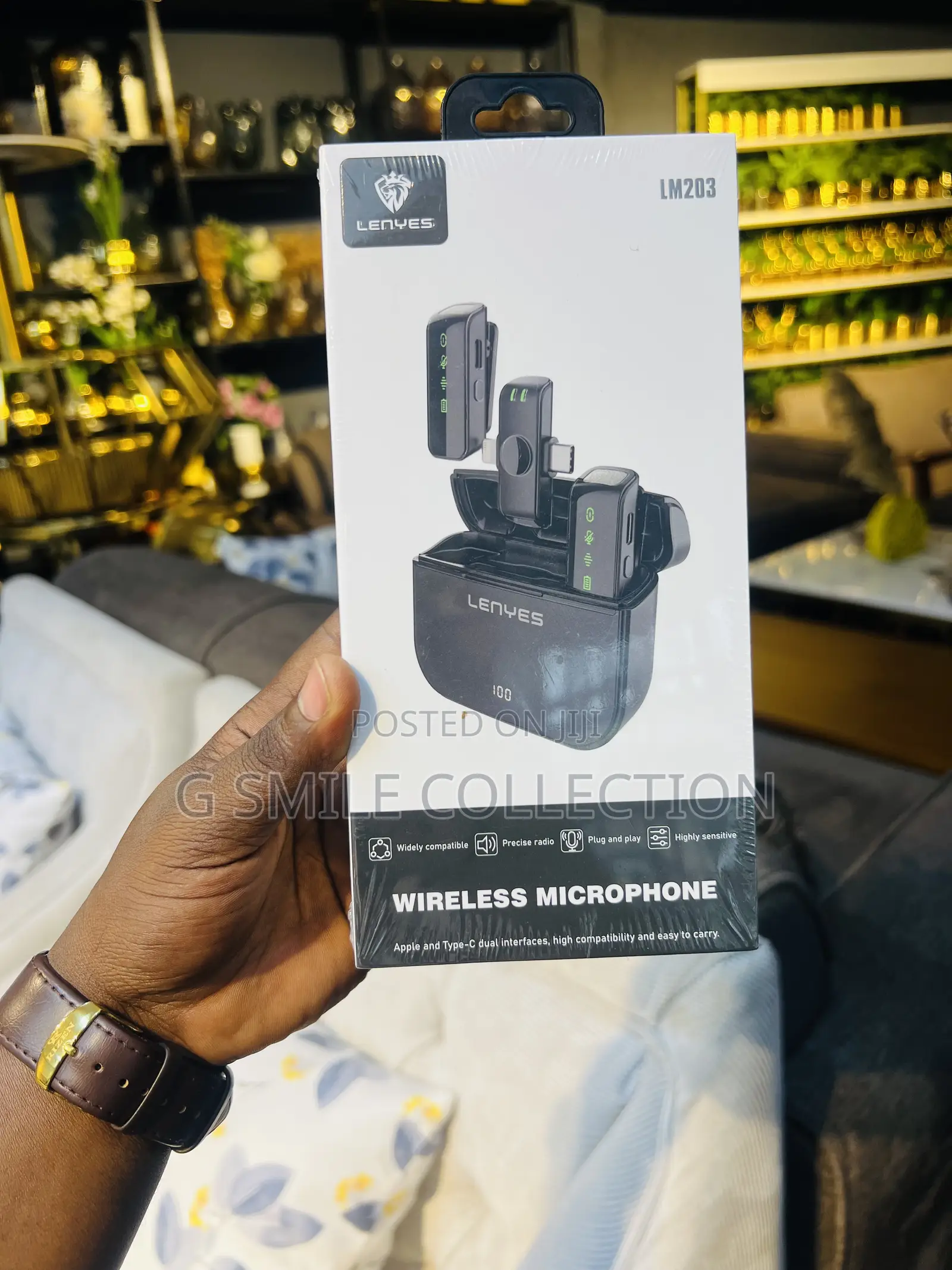 Lenyes Lm203 Wireless Microphone