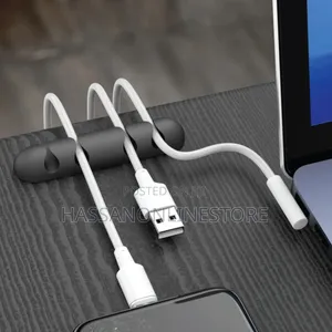 Green Lion - 8 in 1 Cable Organizer - Black