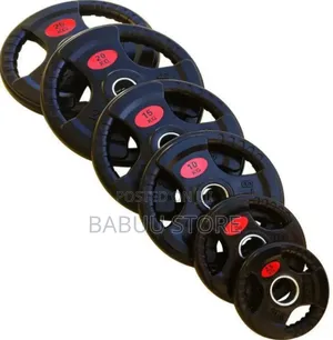 Photo - Commercial Gym Equipment Barbell Discs