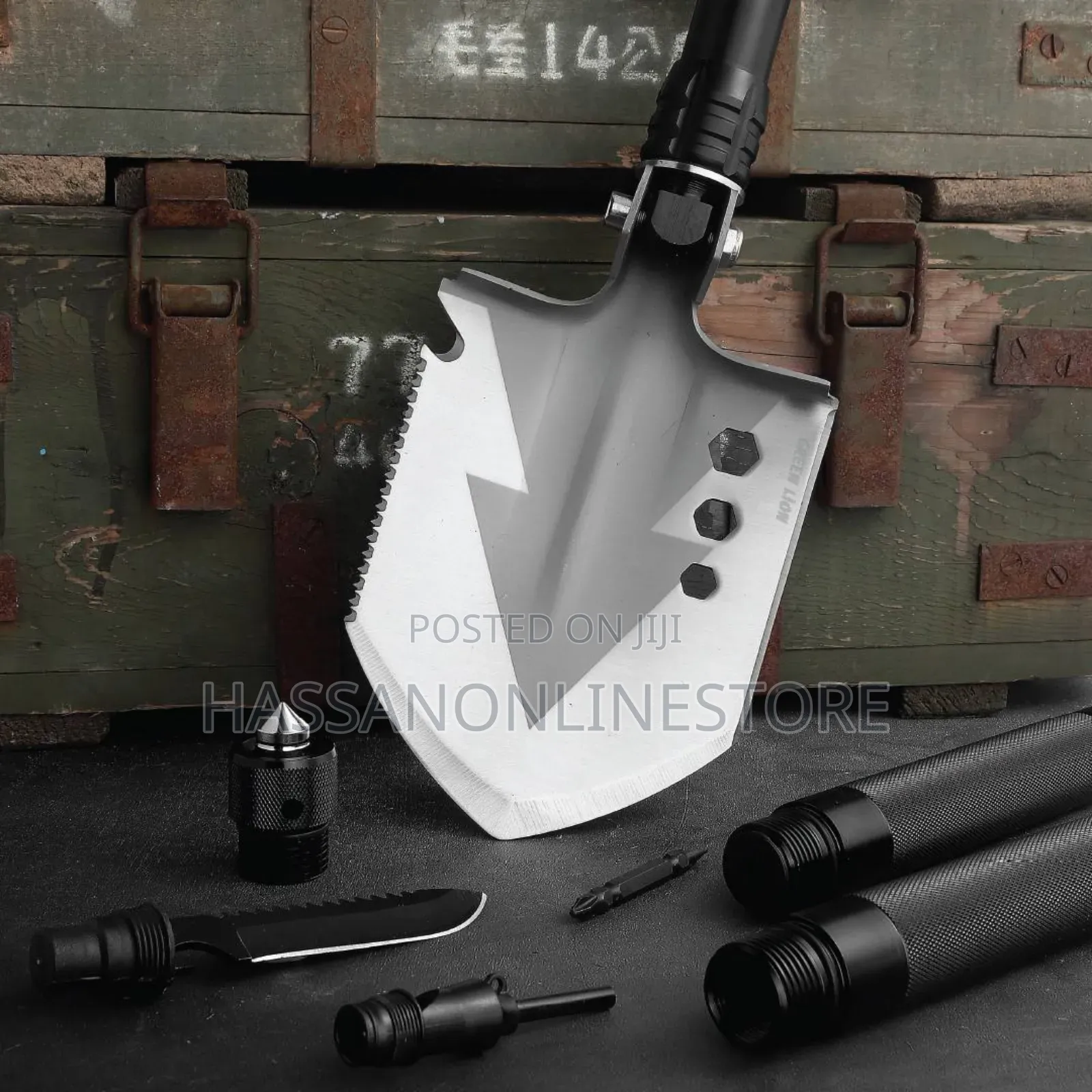 Green Lion Multi Shovel - Black