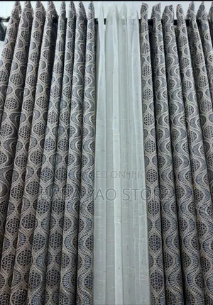 African Style Curtains Fabric Luxury Top Window Drape Panels
