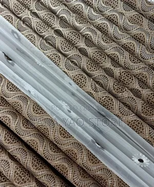 African Style Curtains Fabric Luxury Top Window Drape Panels