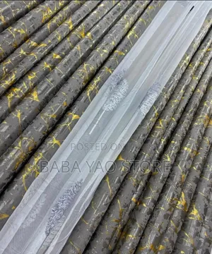 Modern Style Curtains Fabric Luxury Classical Top Window.