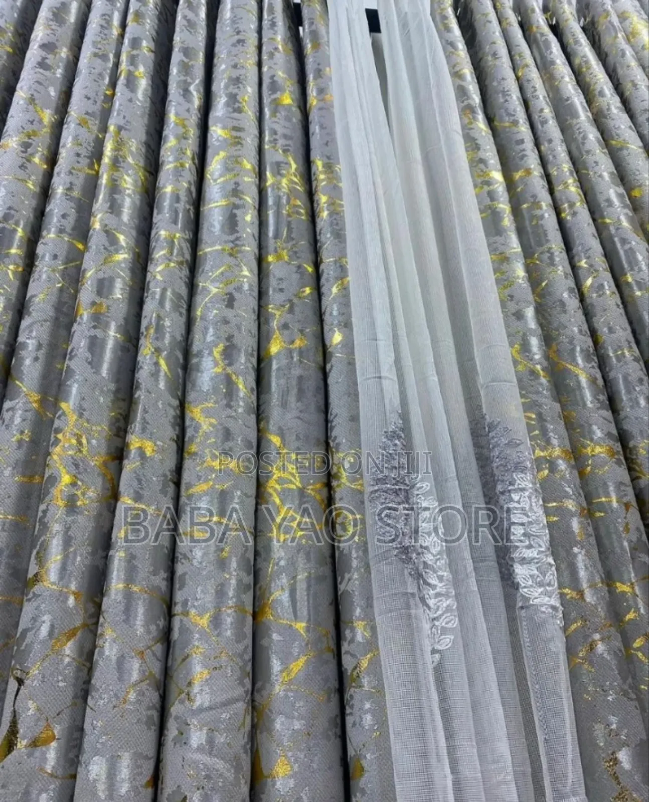 Modern Style Curtains Fabric Luxury Classical Top Window.