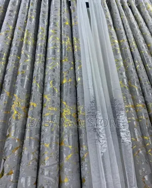 Modern Style Curtains Fabric Luxury Classical Top Window.