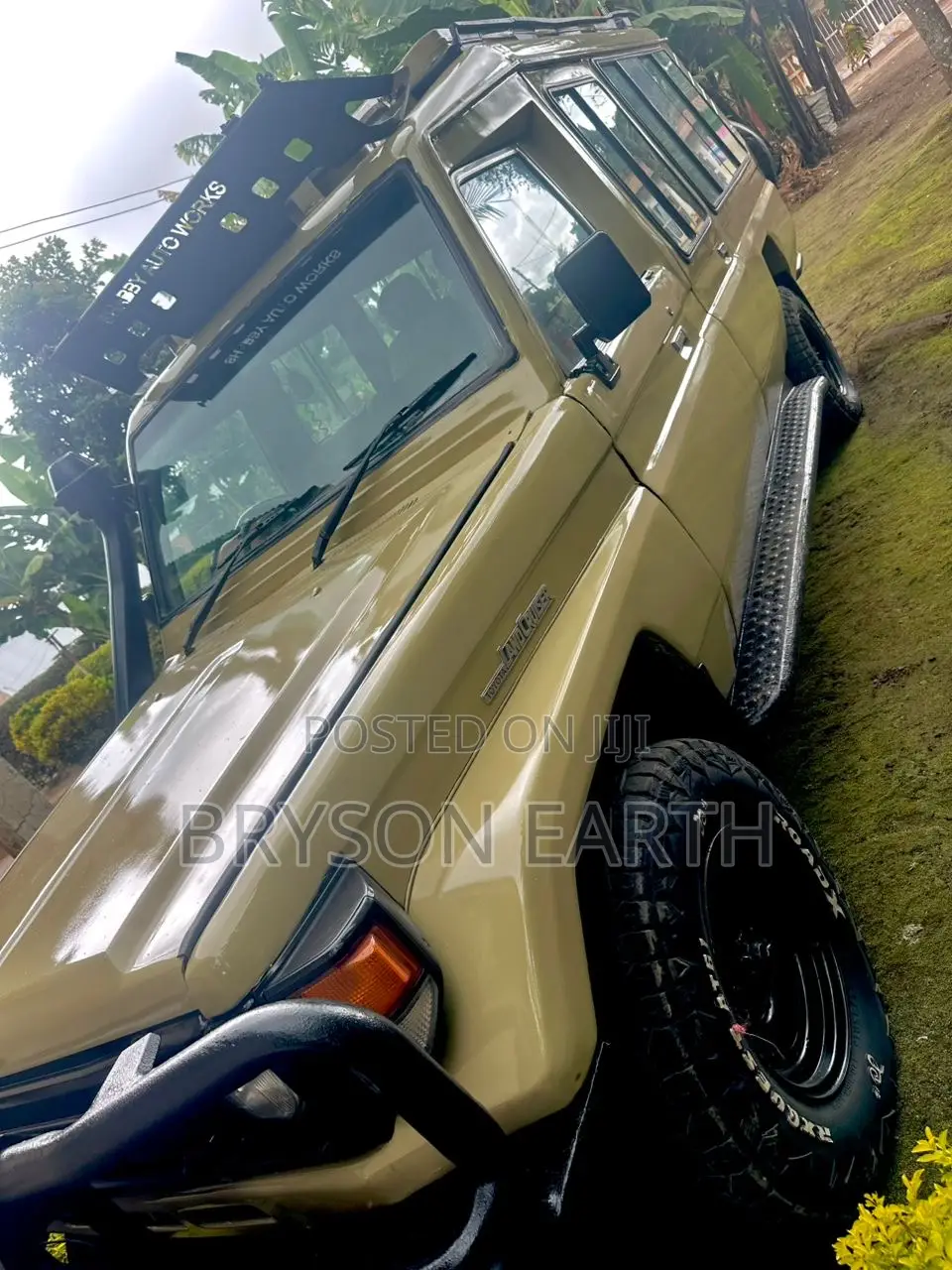 Toyota Land Cruiser 1995 Beige