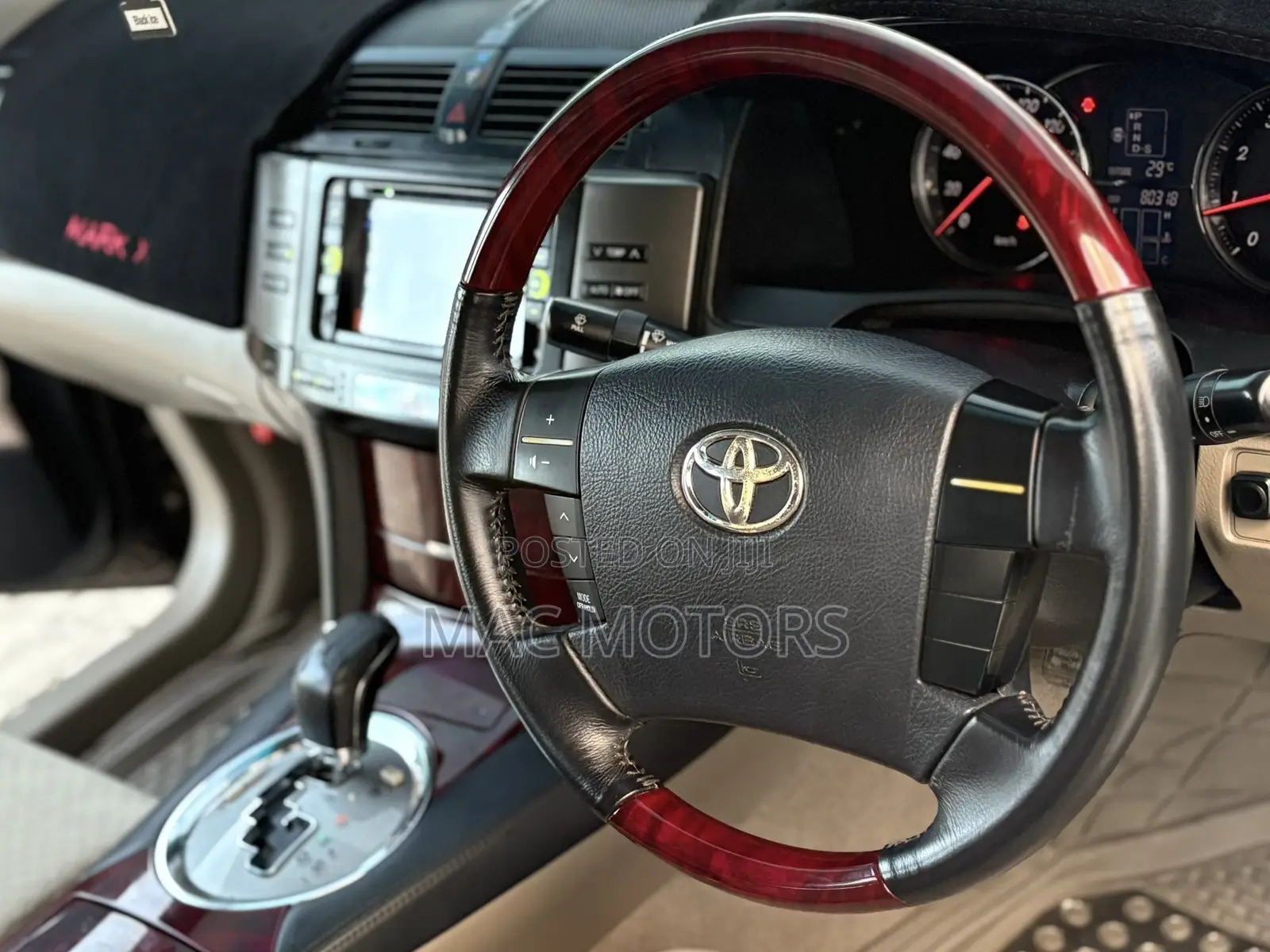 Toyota Mark X 2007 Burgundy