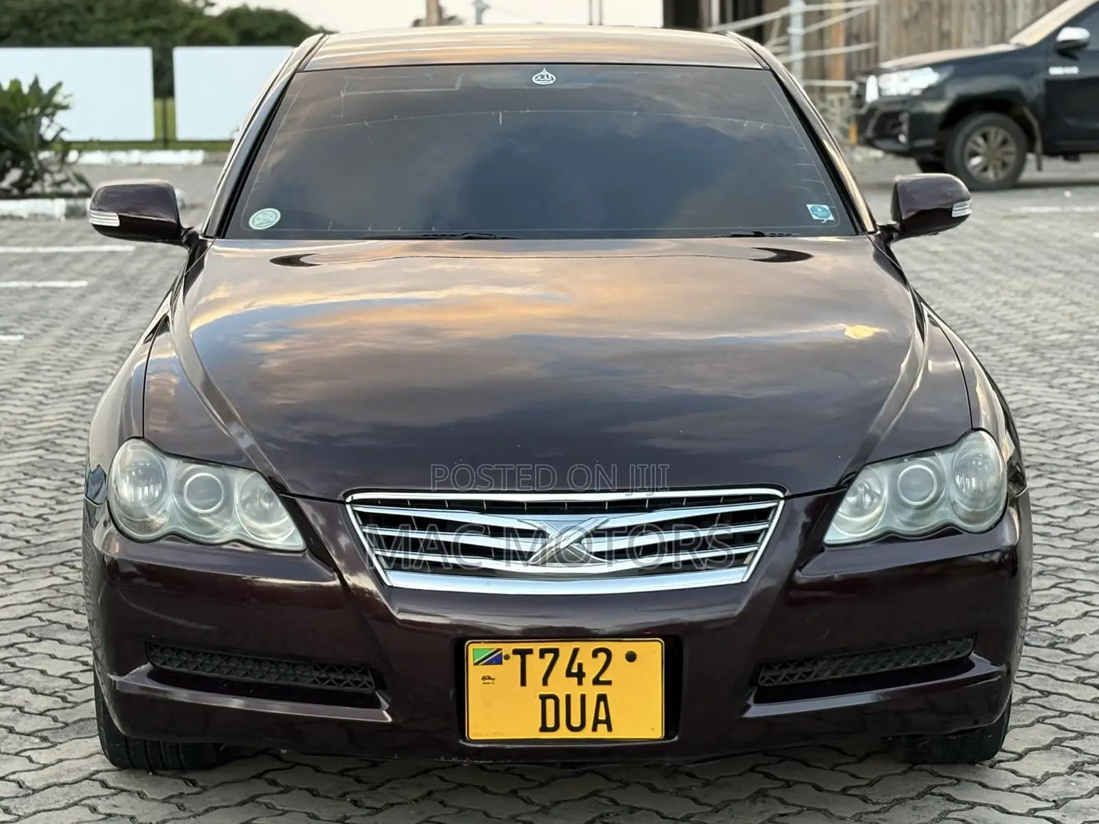Toyota Mark X 2007 Burgundy
