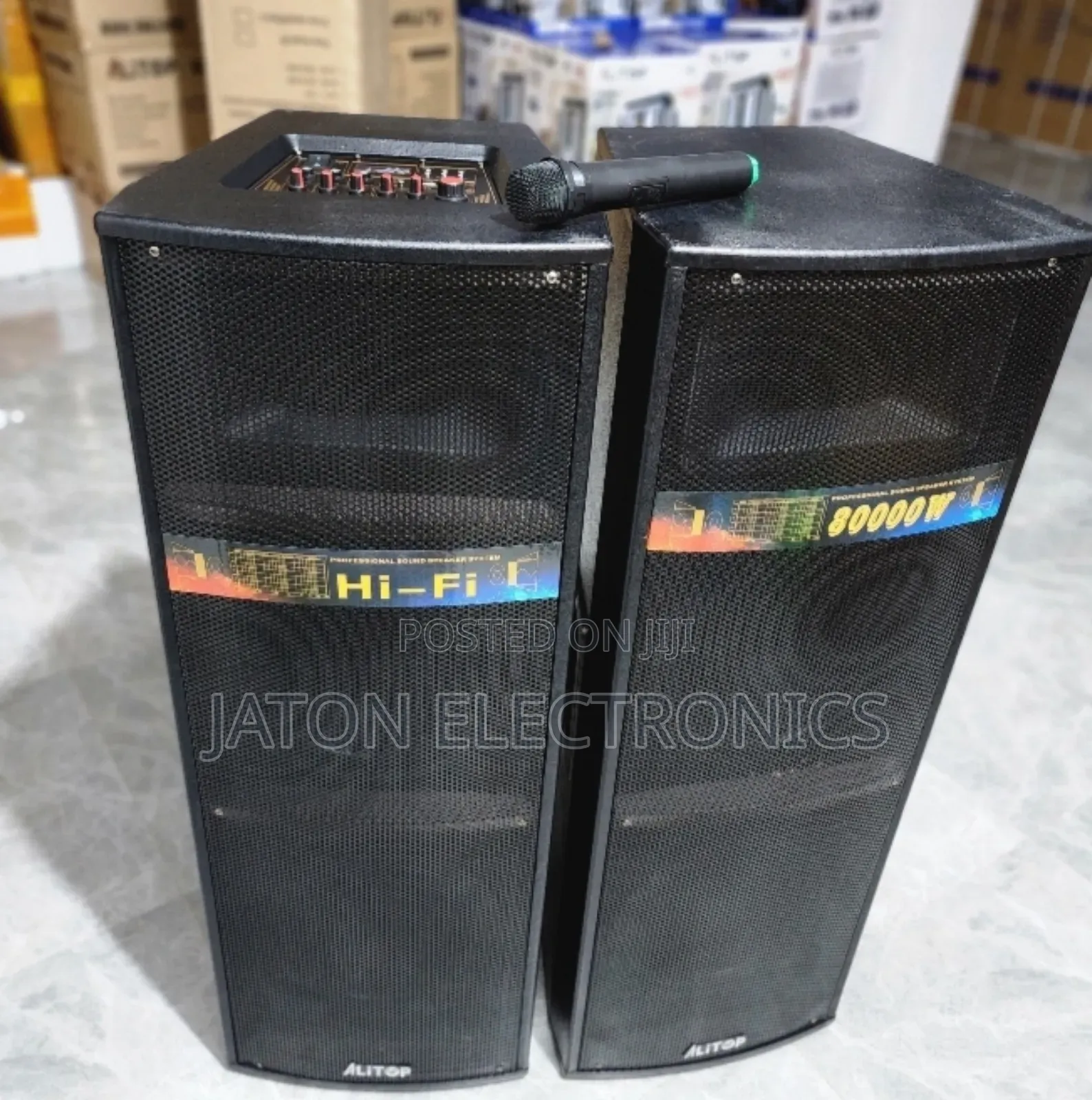 Alitop Speaker 80000watts