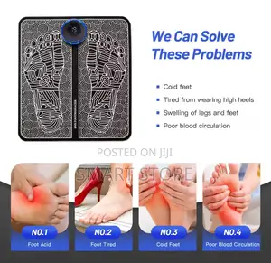 Electric Foot Massager Pad – Ems Muscle Relaxation Mat