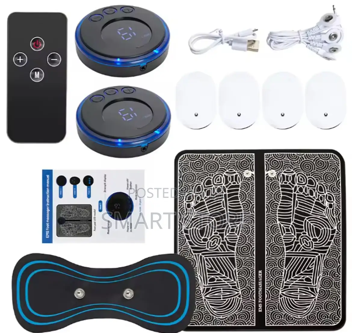 Electric Foot Massager Pad – Ems Muscle Relaxation Mat