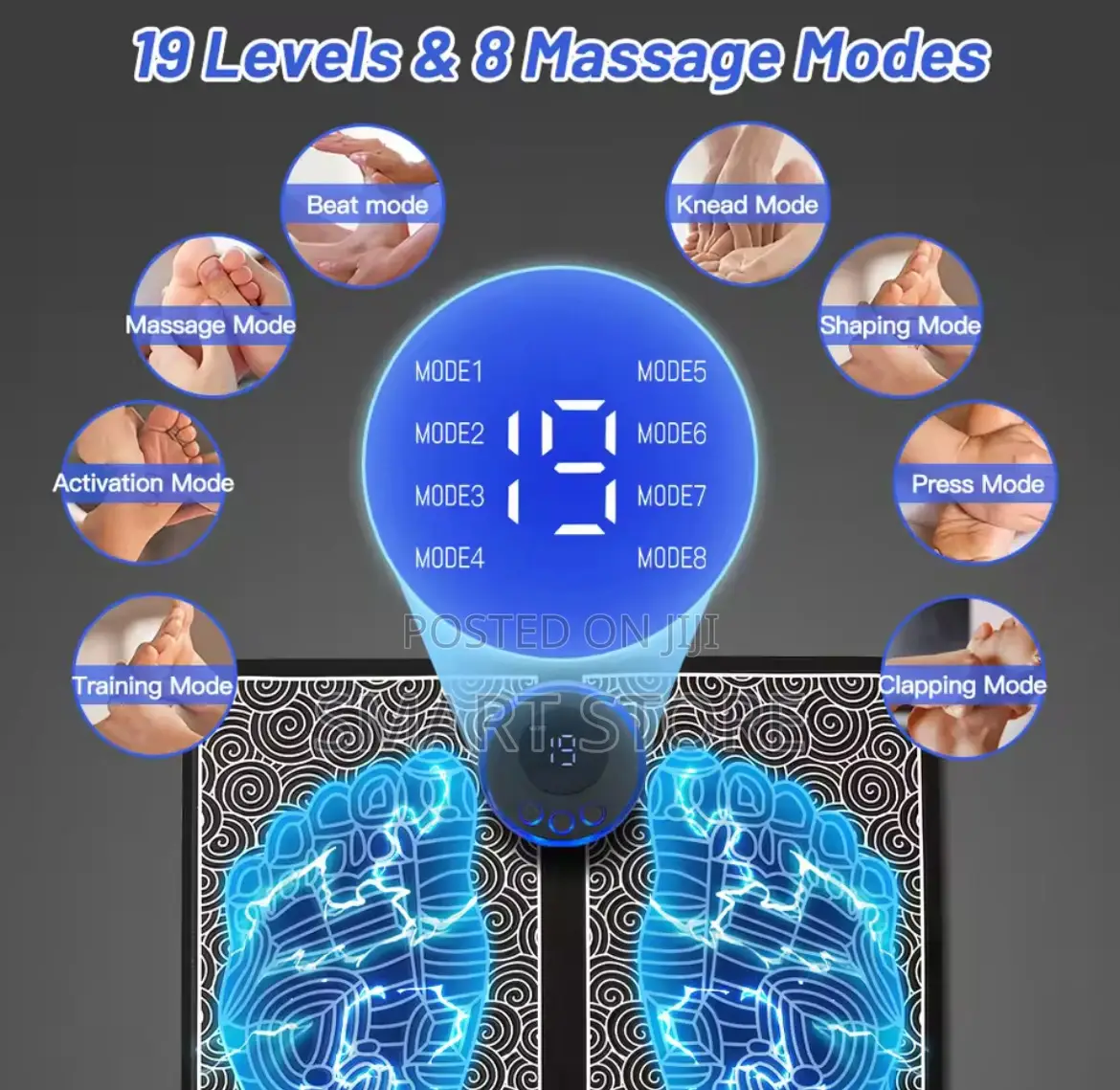 Electric Foot Massager Pad – Ems Muscle Relaxation Mat