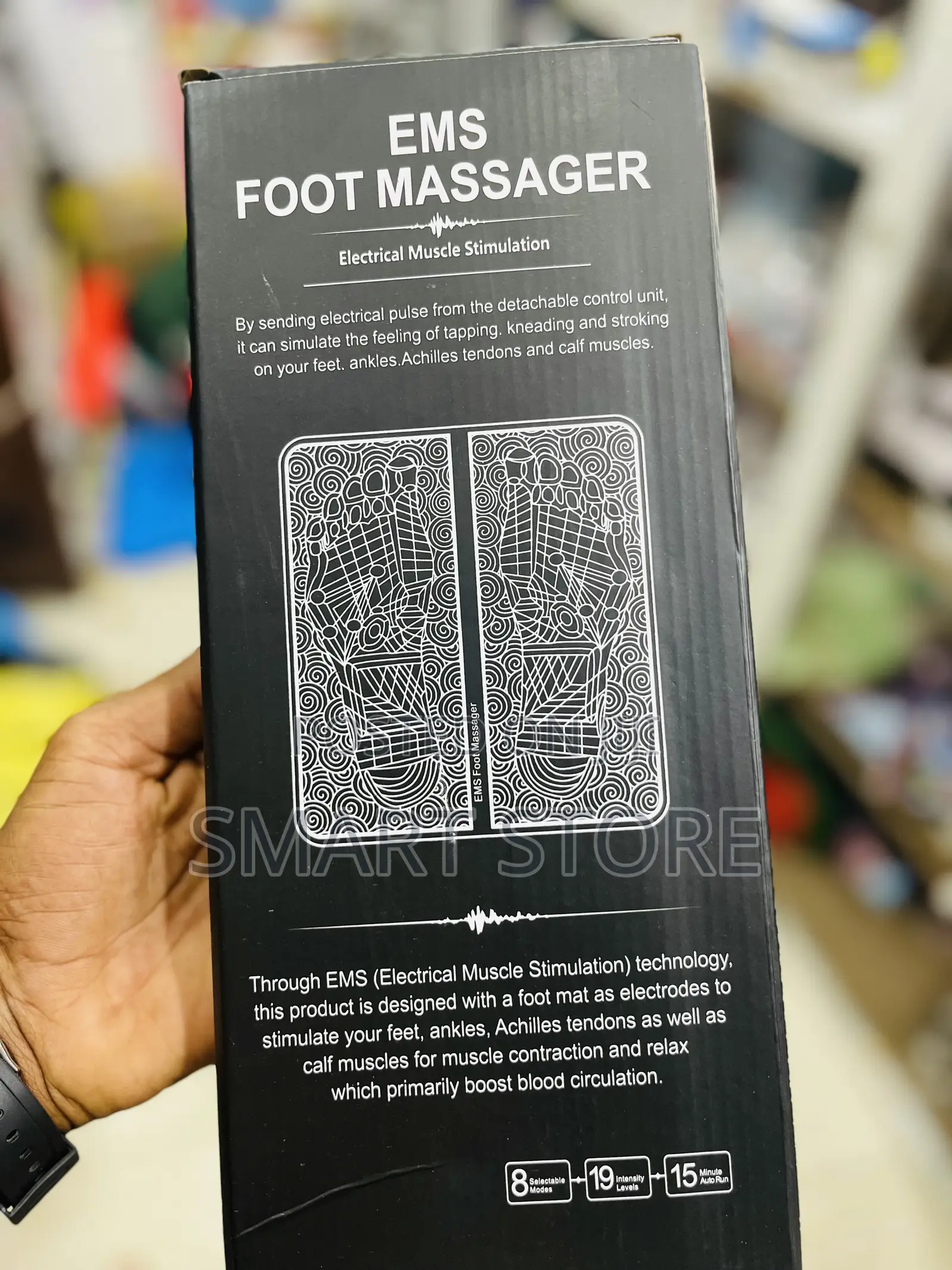 Electric Foot Massager Pad – Ems Muscle Relaxation Mat