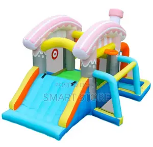 Inflatable Castle Indoor Outdoor Inflatable Trampoline Comb