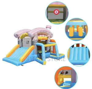 Inflatable Castle Indoor Outdoor Inflatable Trampoline Comb