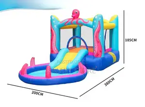 Octopus Inflatable Jumping Castle